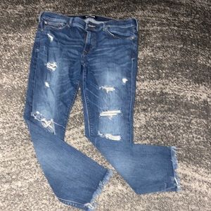Express ripped jeans